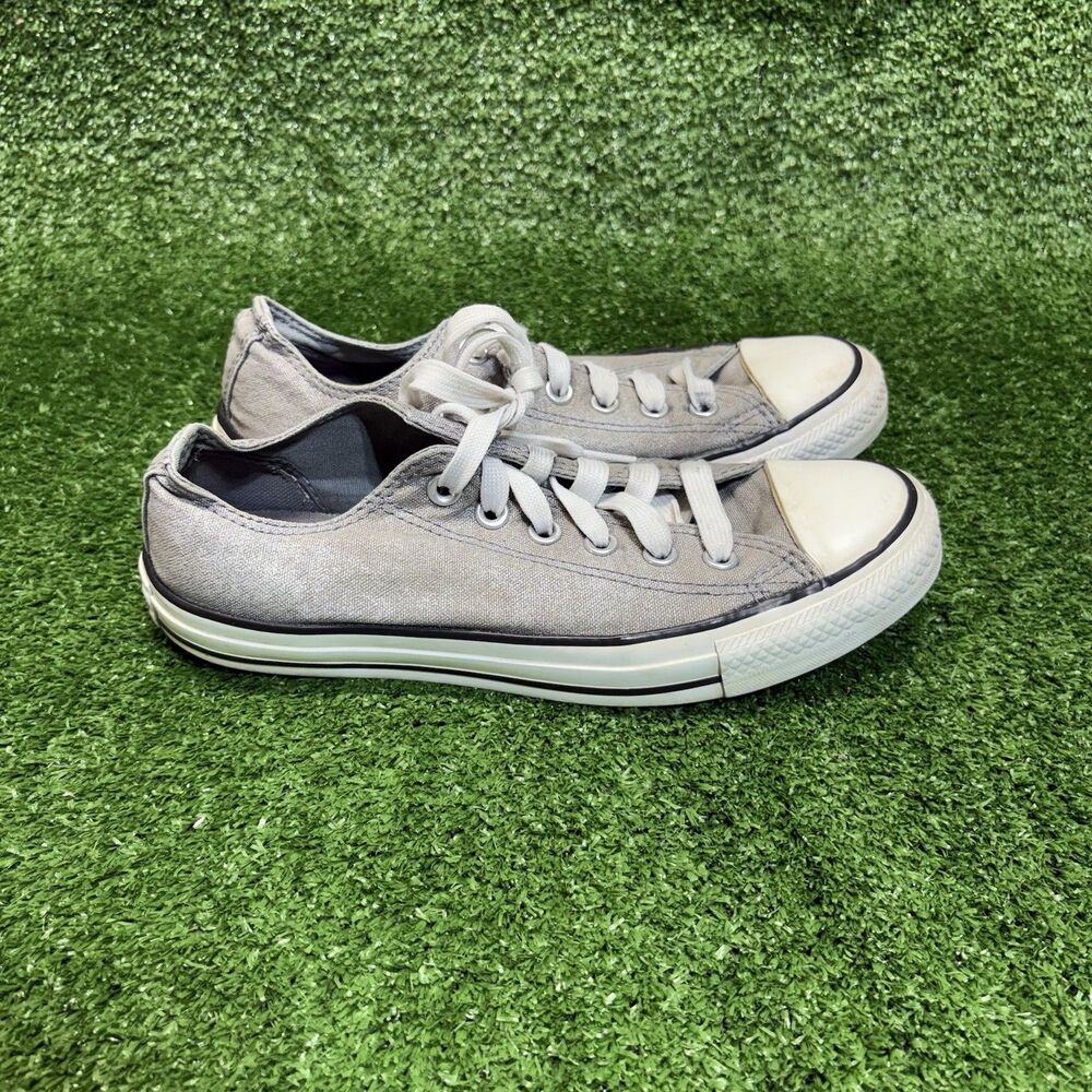Converse Chuck Taylor All Star 545025F  Women's Low Top Tennis Shoes Size 8 Gray